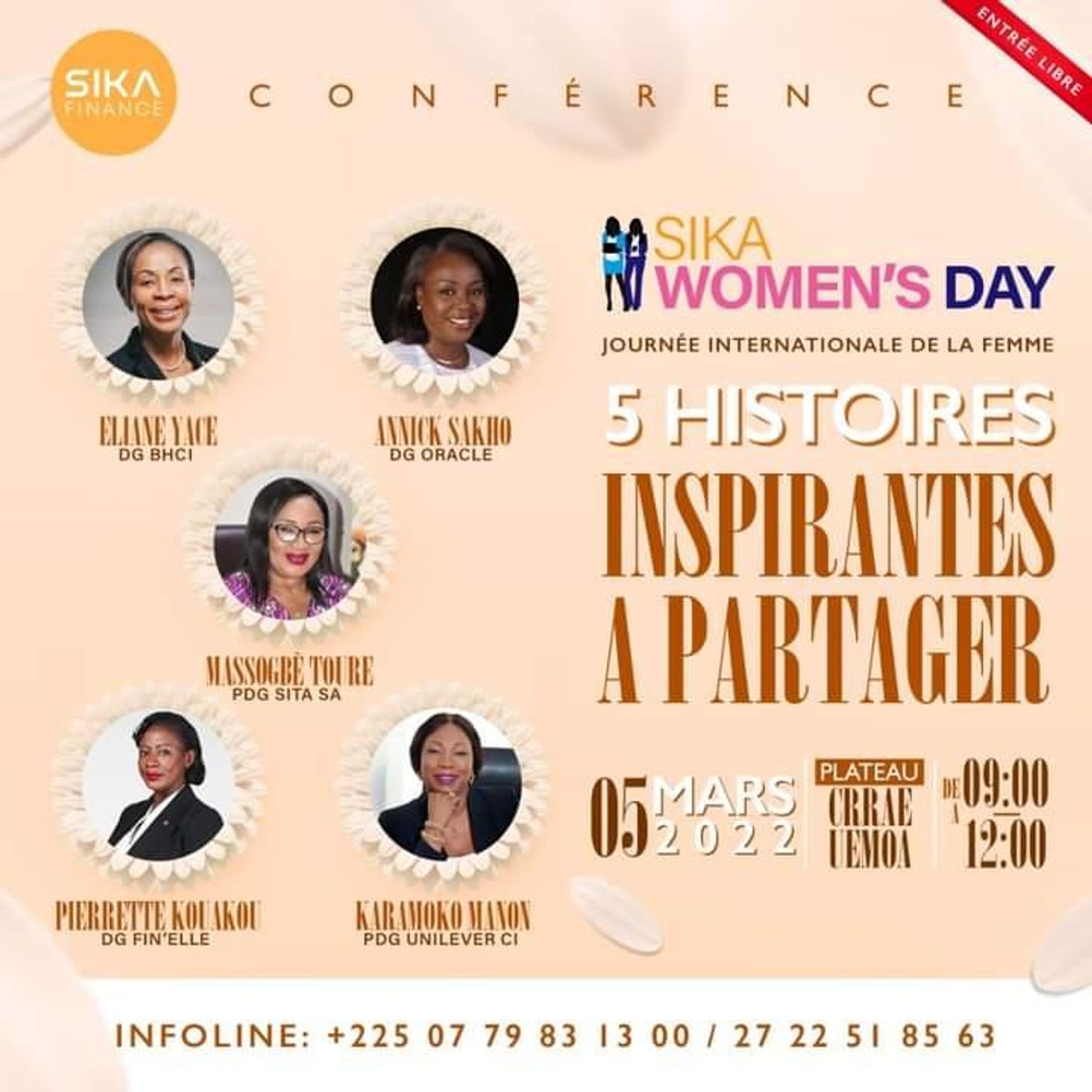 2ème édition du Sika Women’s Day : Cinq parcours inspirants de femmes ivoiriennes